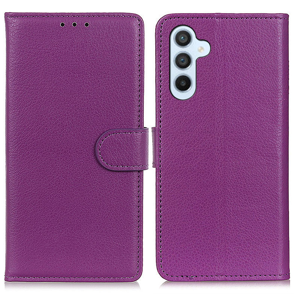 For Samsung Galaxy A05s 4G Case PU Leather Wallet Stand Litchi Texture Phone Cover For Samsung Galaxy A05s 4G Case PU Leather Wallet Stand Litchi Texture Phone Cover